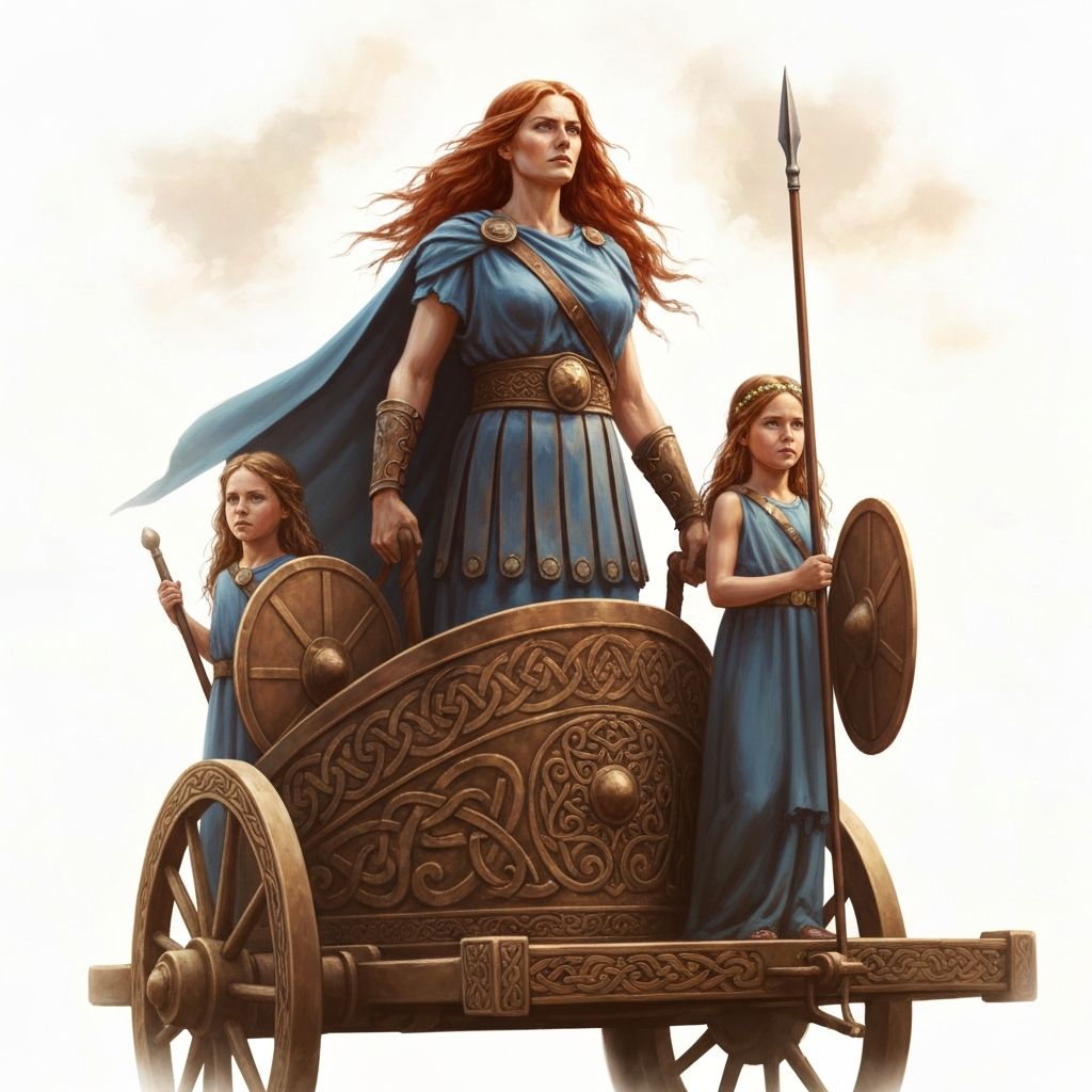 Queen Boudica - Symbol of British strength and determination